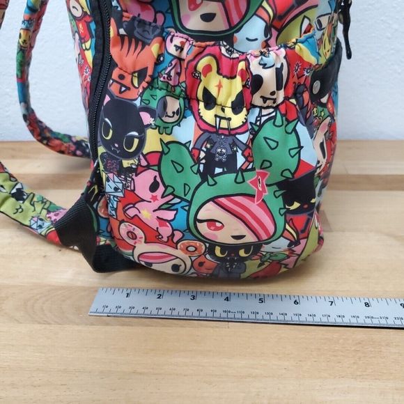 Tokidoki Koi Animated Medical Back Pack Multi Pockets Zippers A139-TDP 100% Poly main image 7